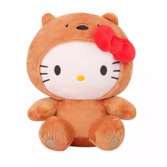 Sanrio Other - NWT Rare- Hello Kitty x Bare Bears Cosplay Plush